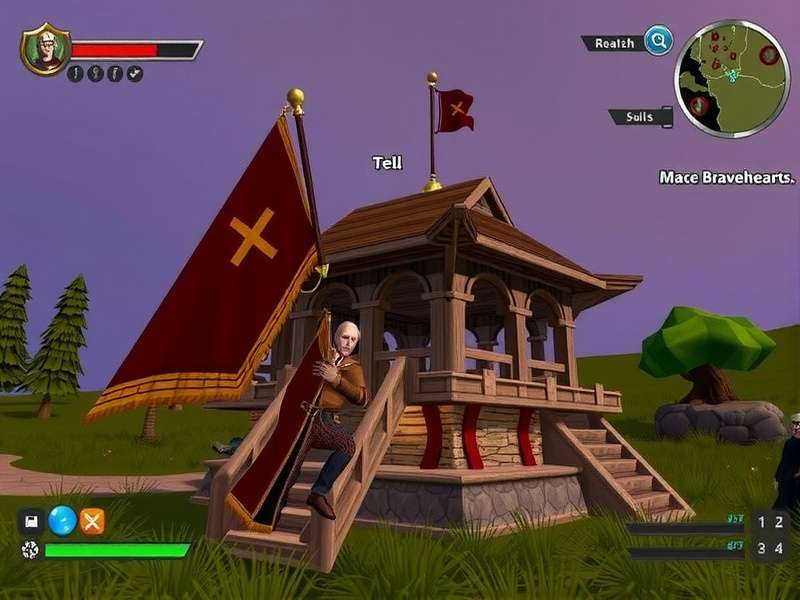 Mace Braveheart Gallant Quest Screen